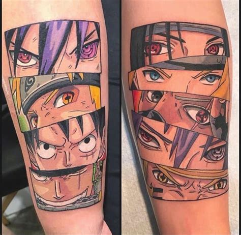 Tatuajes anime pequeños